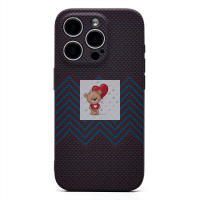 Чехол-накладка для Apple iPhone 15 Pro - (134)  (темно-синий) Luxo Creative