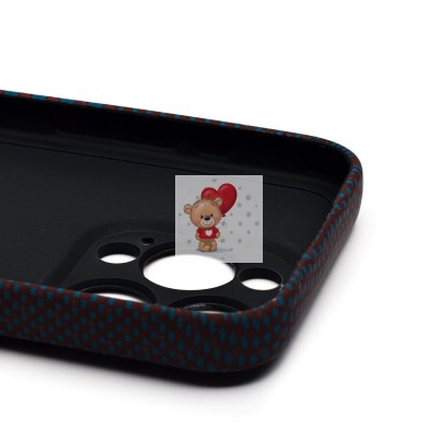 Чехол-накладка для Apple iPhone 15 Pro - (134)  (темно-синий) Luxo Creative