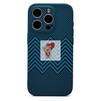 Чехол-накладка для Apple iPhone 15 Pro - (135)  (черный) Luxo Creative