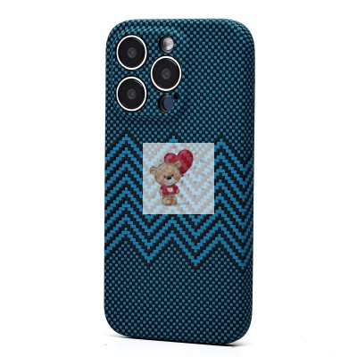 Чехол-накладка для Apple iPhone 15 Pro - (135) (черный) Luxo Creative Чехол-накладка для Apple iPhone 15 Pro - (135) (черный) Luxo Creative