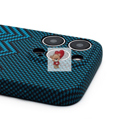 Чехол-накладка для Apple iPhone 15 Pro - (135) (черный) Luxo Creative Чехол-накладка для Apple iPhone 15 Pro - (135) (черный) Luxo Creative