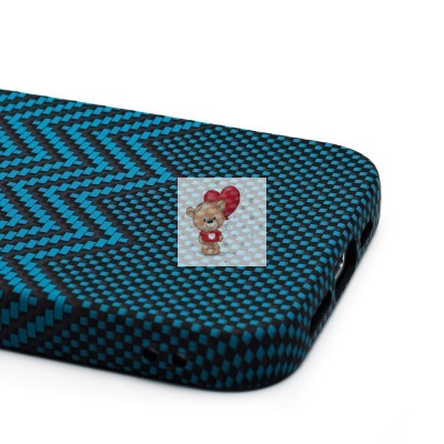 Чехол-накладка для Apple iPhone 15 Pro - (135) (черный) Luxo Creative Чехол-накладка для Apple iPhone 15 Pro - (135) (черный) Luxo Creative