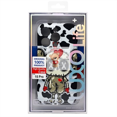 Чехол-накладка для Apple iPhone 15 Pro - (138) (многоцветный) Luxo Creative Чехол-накладка для Apple iPhone 15 Pro - (138) (многоцветный) Luxo Creative