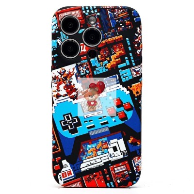 Чехол-накладка для Apple iPhone 15 Pro - (139)  (многоцветный) Luxo Creative