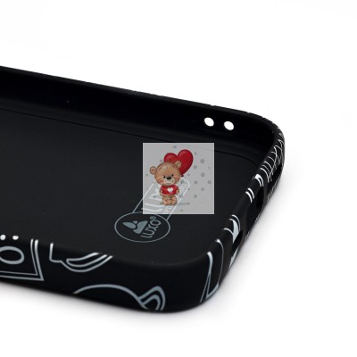 Чехол-накладка для Apple iPhone 15 Pro - (140) (черный) Luxo Creative Чехол-накладка для Apple iPhone 15 Pro - (140) (черный) Luxo Creative