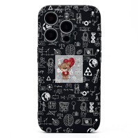 Чехол-накладка для Apple iPhone 15 Pro - (141) (черный) Luxo Creative Чехол-накладка для Apple iPhone 15 Pro - (141) (черный) Luxo Creative