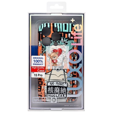 Чехол-накладка для Apple iPhone 15 Pro - (142) (многоцветный) Luxo Creative Чехол-накладка для Apple iPhone 15 Pro - (142) (многоцветный) Luxo Creative