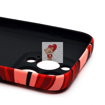 Чехол-накладка для Apple iPhone 15 Pro - (146) (красный) Luxo Creative Чехол-накладка для Apple iPhone 15 Pro - (146) (красный) Luxo Creative