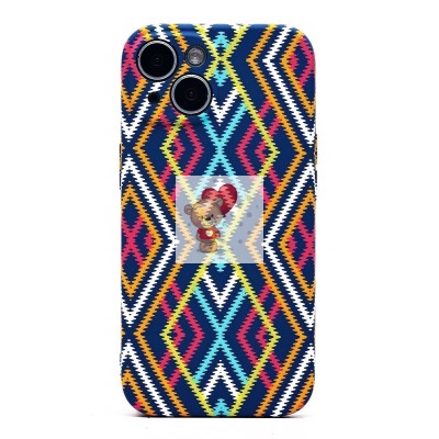 Чехол-накладка для Apple iPhone 15 - (116)  (многоцветный) Luxo Creative