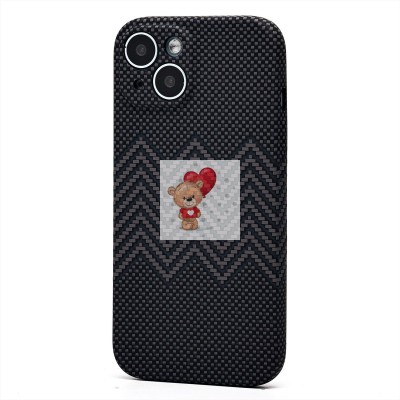 Чехол-накладка для Apple iPhone 15 - (133)  (серый) Luxo Creative