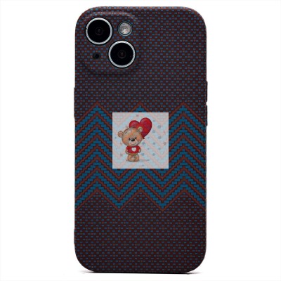 Чехол-накладка для Apple iPhone 15 - (134)  (темно-синий) Luxo Creative