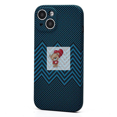 Чехол-накладка для Apple iPhone 15 - (135)  (черный) Luxo Creative