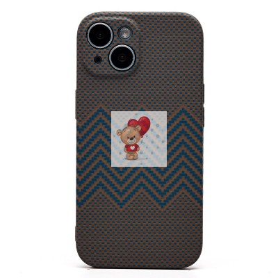 Чехол-накладка для Apple iPhone 15 - (136)  (титановый) Luxo Creative