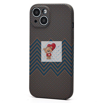 Чехол-накладка для Apple iPhone 15 - (136)  (титановый) Luxo Creative