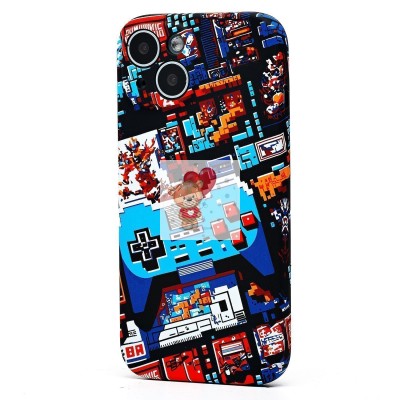 Чехол-накладка для Apple iPhone 15 - (139)  (многоцветный) Luxo Creative