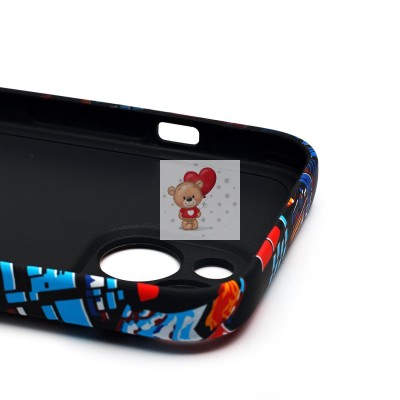 Чехол-накладка для Apple iPhone 15 - (139)  (многоцветный) Luxo Creative