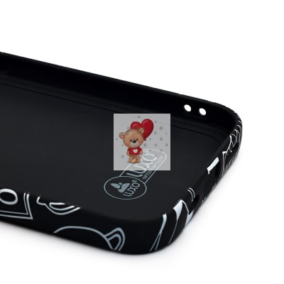 Чехол-накладка для Apple iPhone 15 - (140)  (черный) Luxo Creative