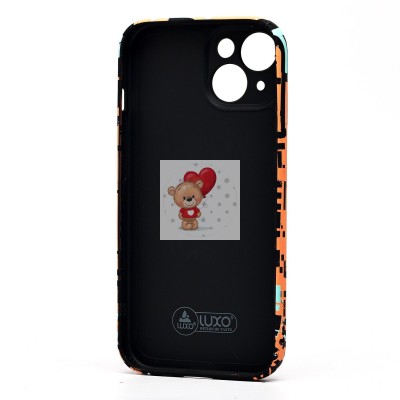Чехол-накладка для Apple iPhone 15 - (142)  (многоцветный) Luxo Creative