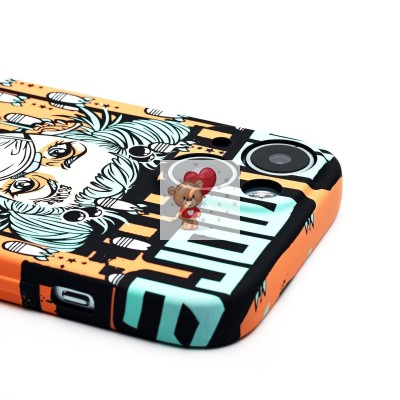 Чехол-накладка для Apple iPhone 15 - (142)  (многоцветный) Luxo Creative