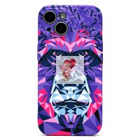 Чехол-накладка для Apple iPhone 15 - (144)  (фиолетовый) Luxo Creative