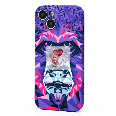 Чехол-накладка для Apple iPhone 15 - (144)  (фиолетовый) Luxo Creative