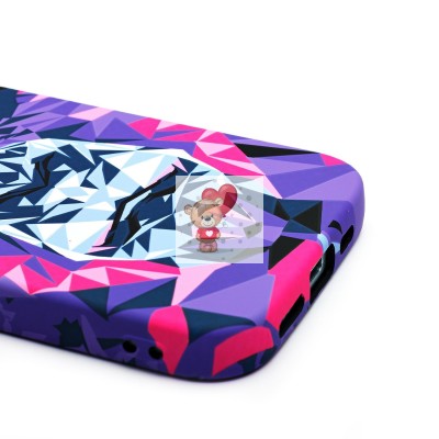 Чехол-накладка для Apple iPhone 15 - (144)  (фиолетовый) Luxo Creative