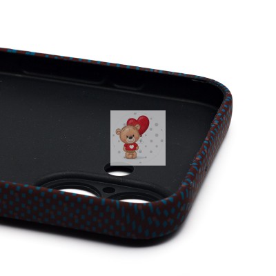 Чехол-накладка для Apple iPhone 16 Plus - (134)  (темно-синий) Luxo Creative