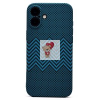 Чехол-накладка для Apple iPhone 16 Plus - (135)  (черный) Luxo Creative