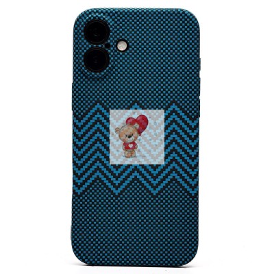 Чехол-накладка для Apple iPhone 16 Plus - (135) (черный) Luxo Creative Чехол-накладка для Apple iPhone 16 Plus - (135) (черный) Luxo Creative