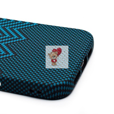 Чехол-накладка для Apple iPhone 16 Plus - (135)  (черный) Luxo Creative