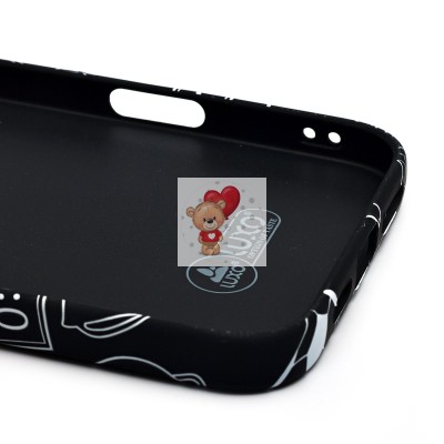 Чехол-накладка для Apple iPhone 16 Plus - (140)  (черный) Luxo Creative