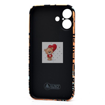 Чехол-накладка для Apple iPhone 16 Plus - (142)  (многоцветный) Luxo Creative