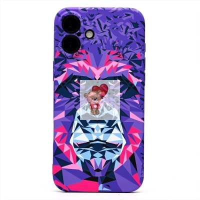 Чехол-накладка для Apple iPhone 16 Plus - (144) (фиолетовый) Luxo Creative Чехол-накладка для Apple iPhone 16 Plus - (144) (фиолетовый) Luxo Creative