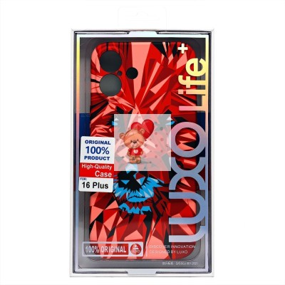 Чехол-накладка для Apple iPhone 16 Plus - (146)  (красный) Luxo Creative