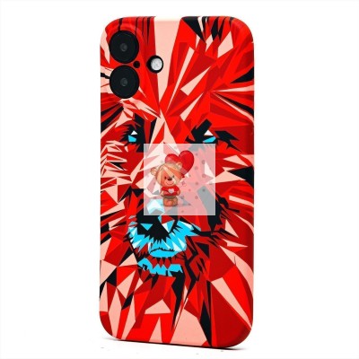 Чехол-накладка для Apple iPhone 16 Plus - (146)  (красный) Luxo Creative