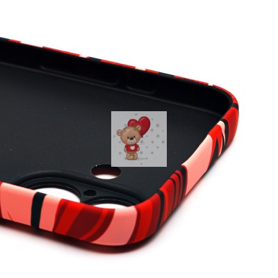 Чехол-накладка для Apple iPhone 16 Plus - (146)  (красный) Luxo Creative