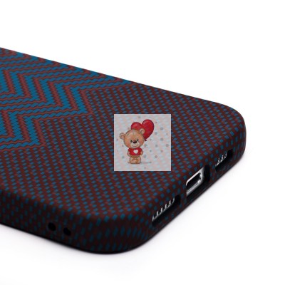 Чехол-накладка для Apple iPhone 16 Pro Max - (134)  (темно-синий) Luxo Creative