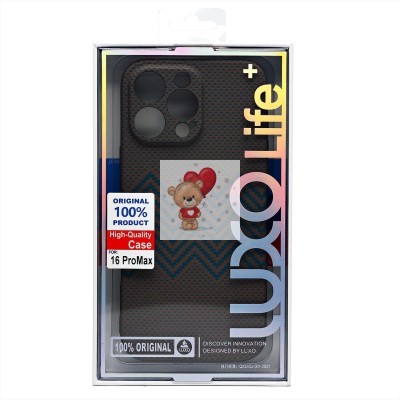Чехол-накладка для Apple iPhone 16 Pro Max - (136)  (титановый) Luxo Creative