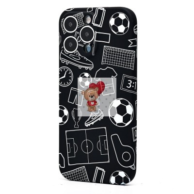 Чехол-накладка для Apple iPhone 16 Pro Max - (140)  (черный) Luxo Creative