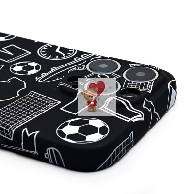 Чехол-накладка для Apple iPhone 16 Pro Max - (140)  (черный) Luxo Creative