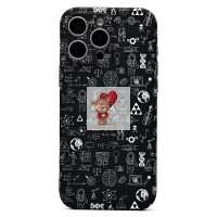 Чехол-накладка для Apple iPhone 16 Pro Max - (141)  (черный) Luxo Creative