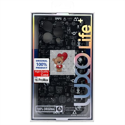 Чехол-накладка для Apple iPhone 16 Pro Max - (141)  (черный) Luxo Creative