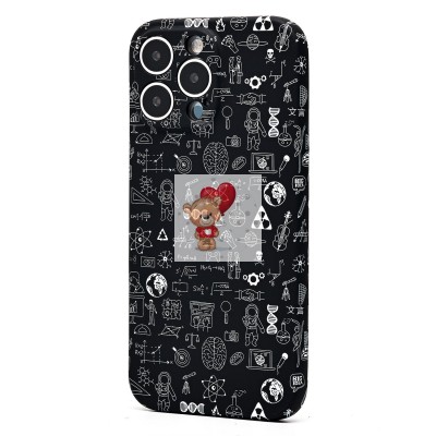 Чехол-накладка для Apple iPhone 16 Pro Max - (141)  (черный) Luxo Creative