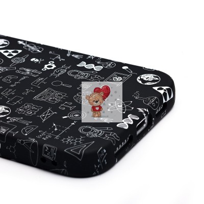 Чехол-накладка для Apple iPhone 16 Pro Max - (141)  (черный) Luxo Creative