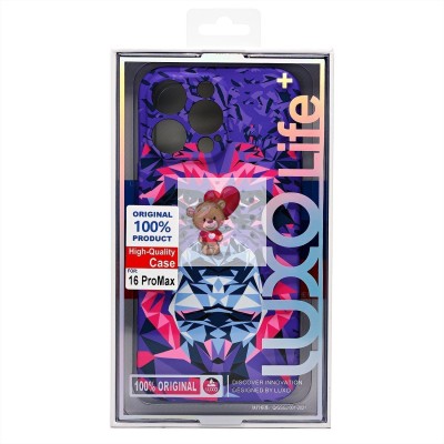 Чехол-накладка для Apple iPhone 16 Pro Max - (144)  (фиолетовый) Luxo Creative