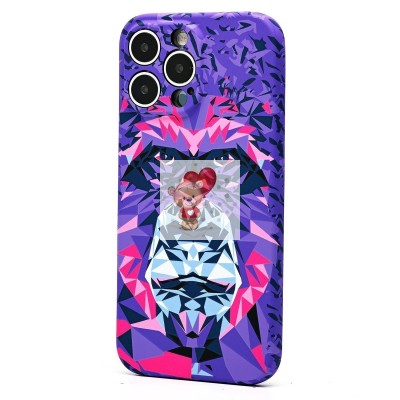 Чехол-накладка для Apple iPhone 16 Pro Max - (144)  (фиолетовый) Luxo Creative