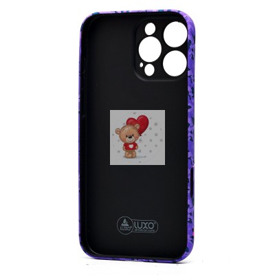 Чехол-накладка для Apple iPhone 16 Pro Max - (144)  (фиолетовый) Luxo Creative