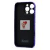 Чехол-накладка для Apple iPhone 16 Pro Max - (144)  (фиолетовый) Luxo Creative
