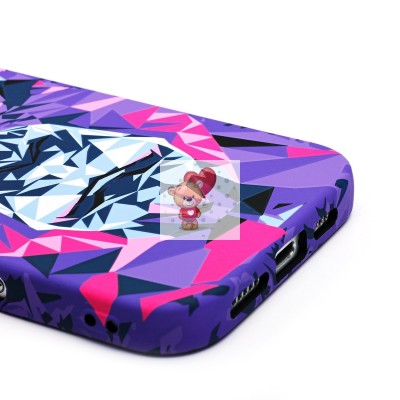 Чехол-накладка для Apple iPhone 16 Pro Max - (144)  (фиолетовый) Luxo Creative