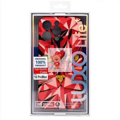 Чехол-накладка для Apple iPhone 16 Pro Max - (145)  (розовый) Luxo Creative